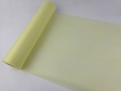 Isolation gown material